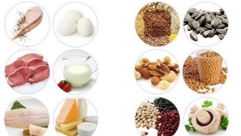 Hrana bogata životinjskim i biljnim proteinima za potenciju muškaraca