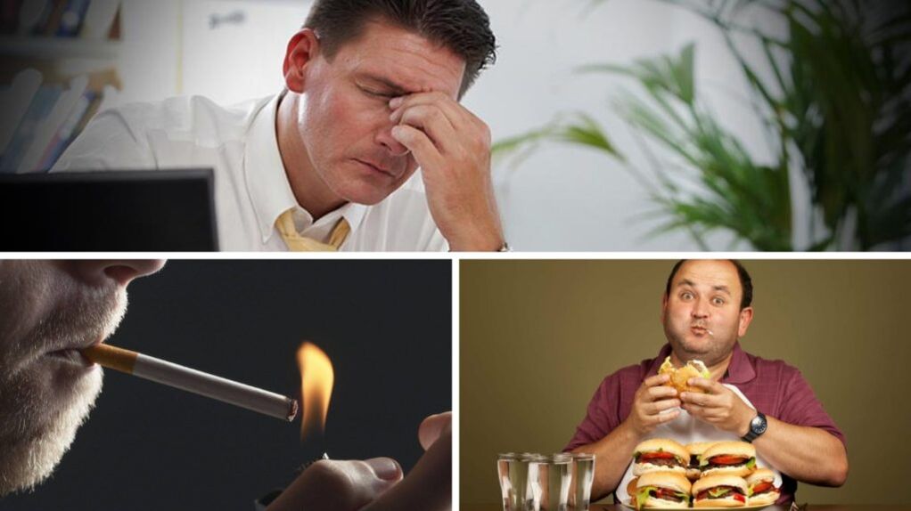 Faktori koji pogoršavaju mušku potenciju - stres, pušenje, pothranjenost